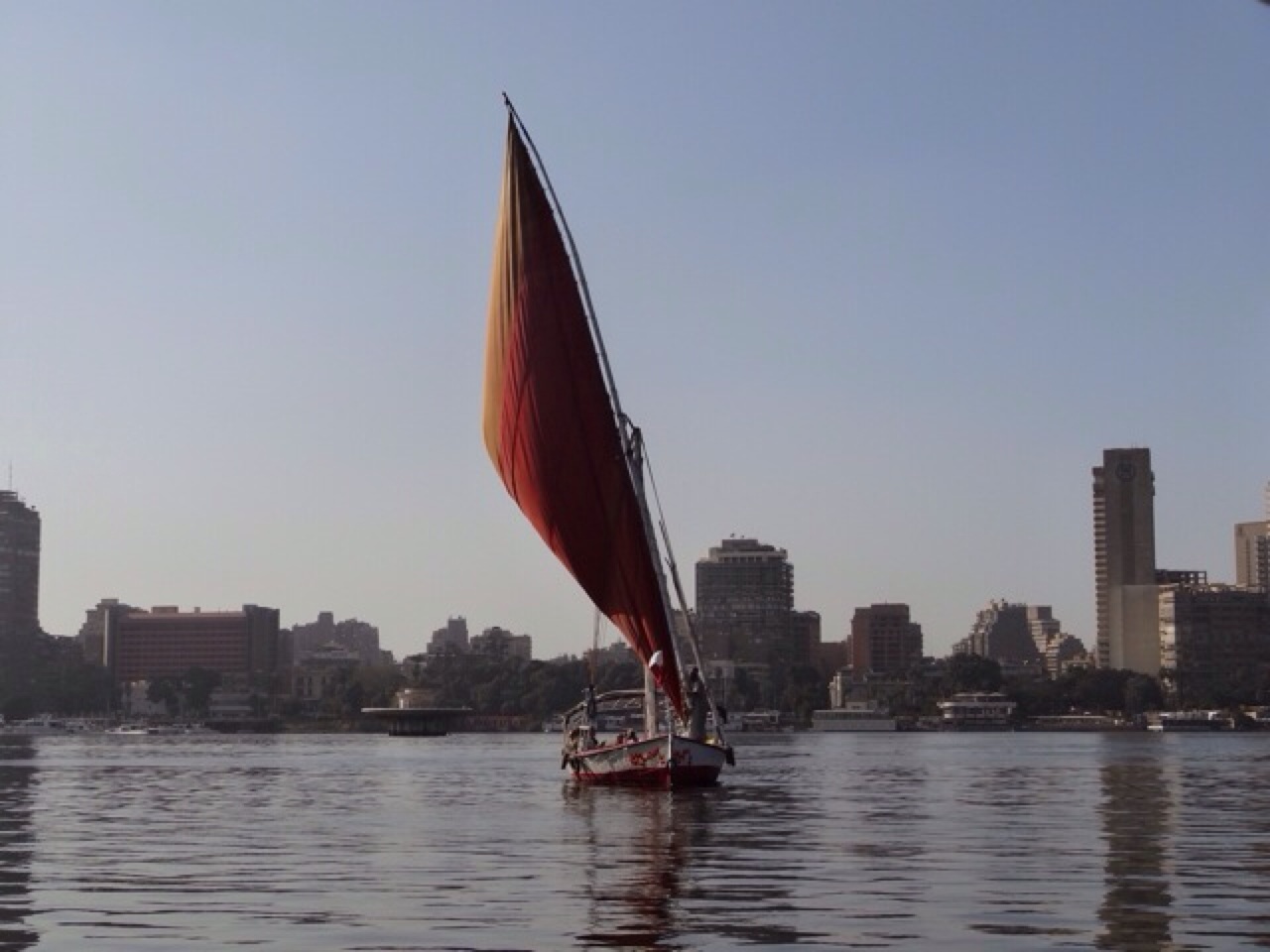 A Felucca On The Nile
