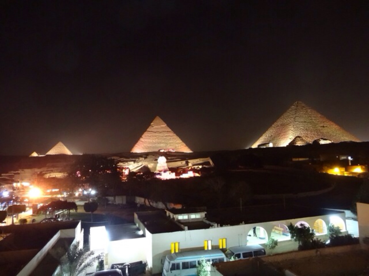 The Sound and Light Show From Our Rooftop