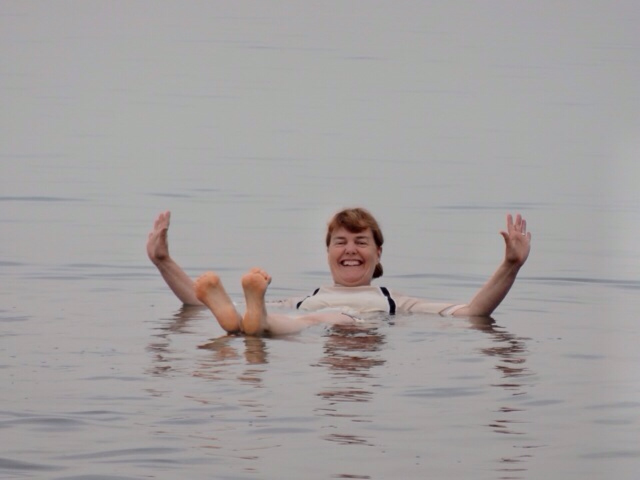 Floating In The Dead Sea