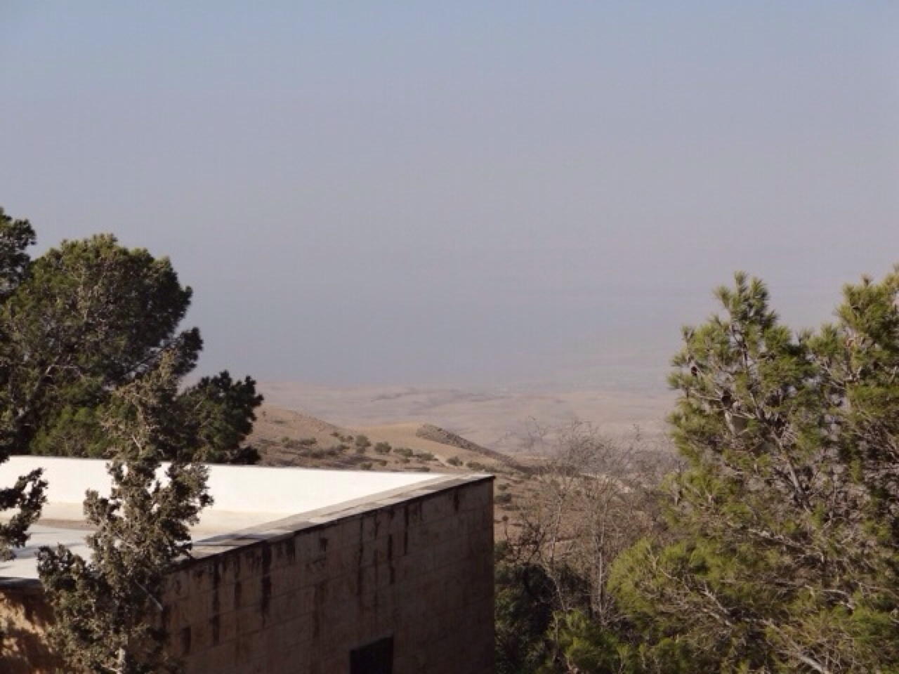 The Dead Sea From Mt Nebo