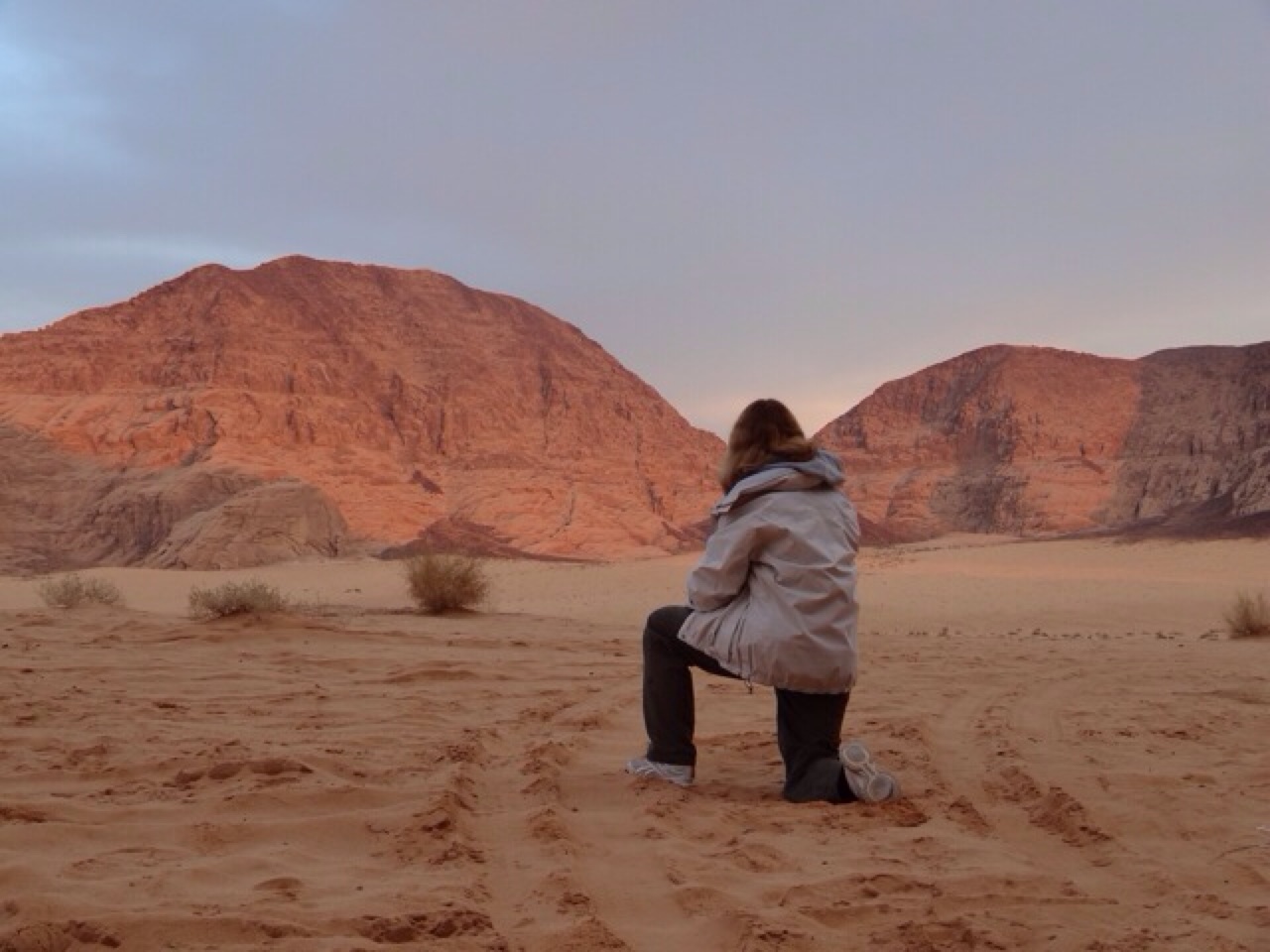 Sunset In The Desert