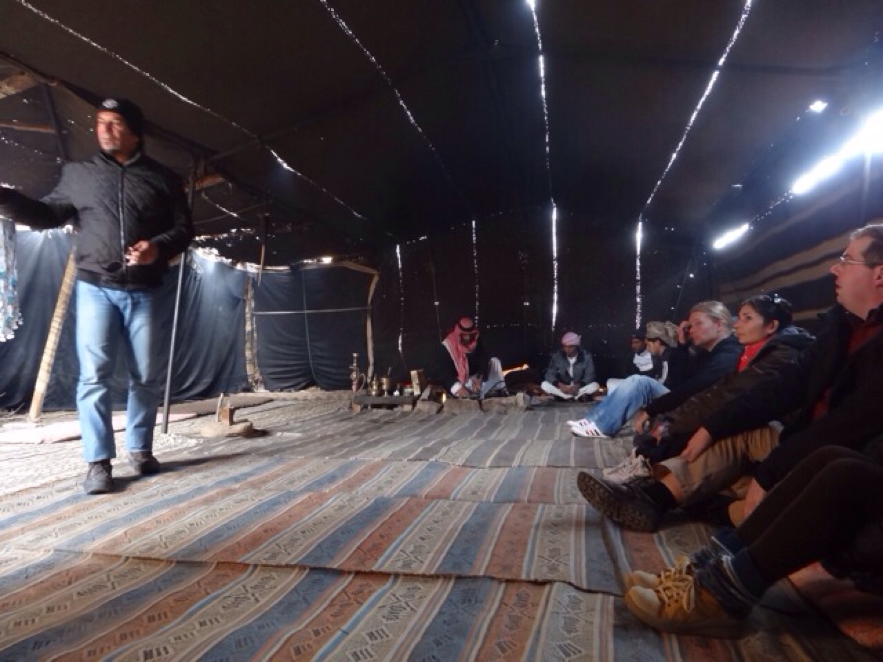 Tea In The Bedouin Tent