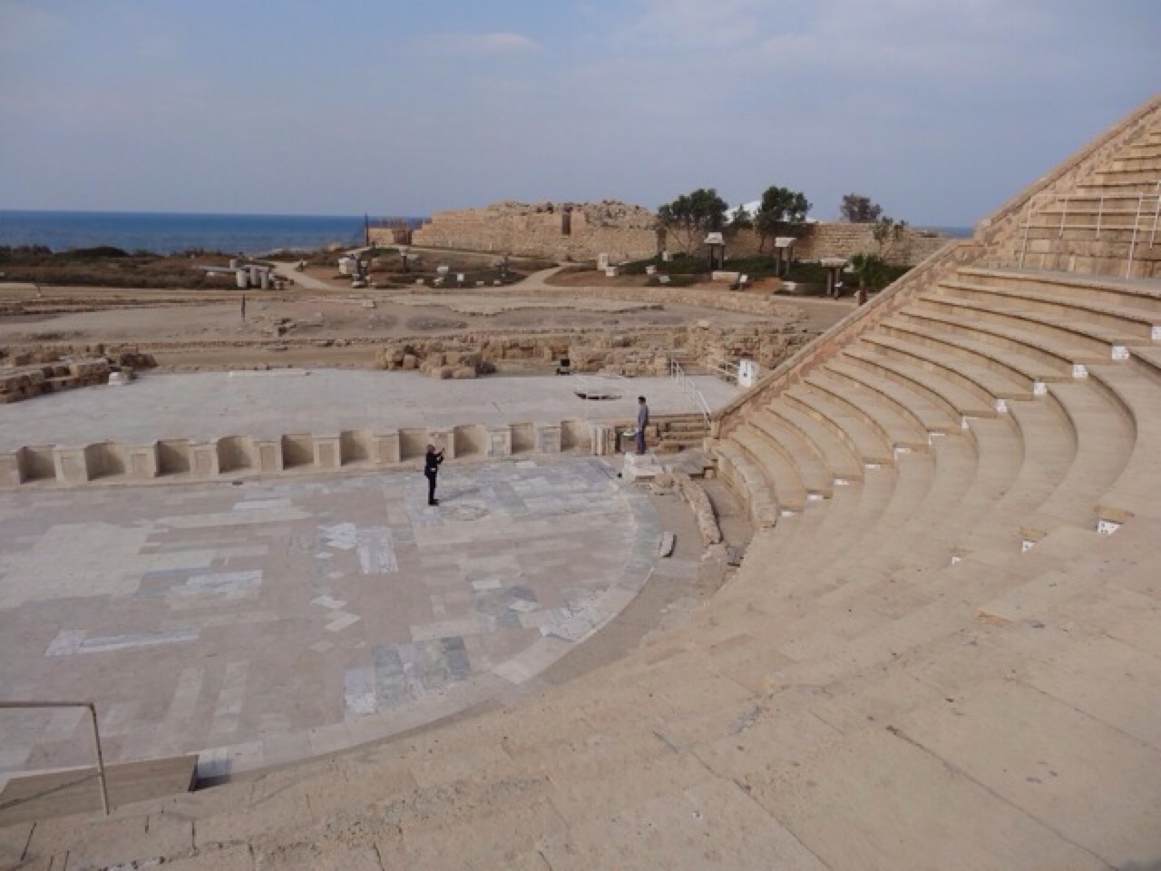 Herod's Palace and Amphitheatre Caeserea