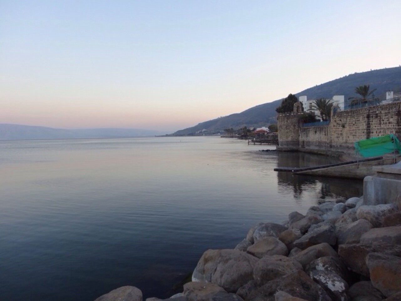 Crusader City of Tiberias And The Sea Of Galilee