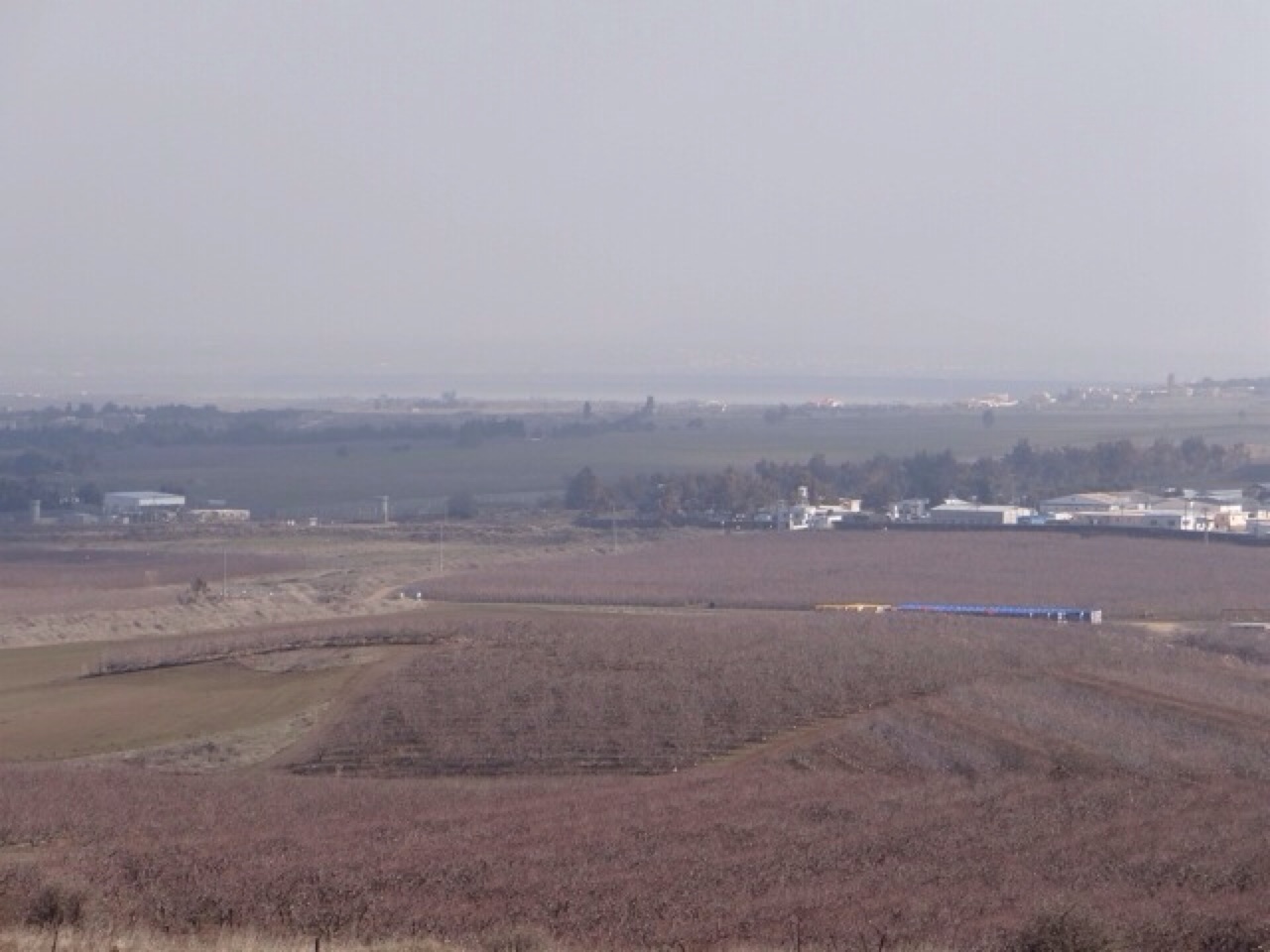 Golan Heights UN Compound and Syrian Border