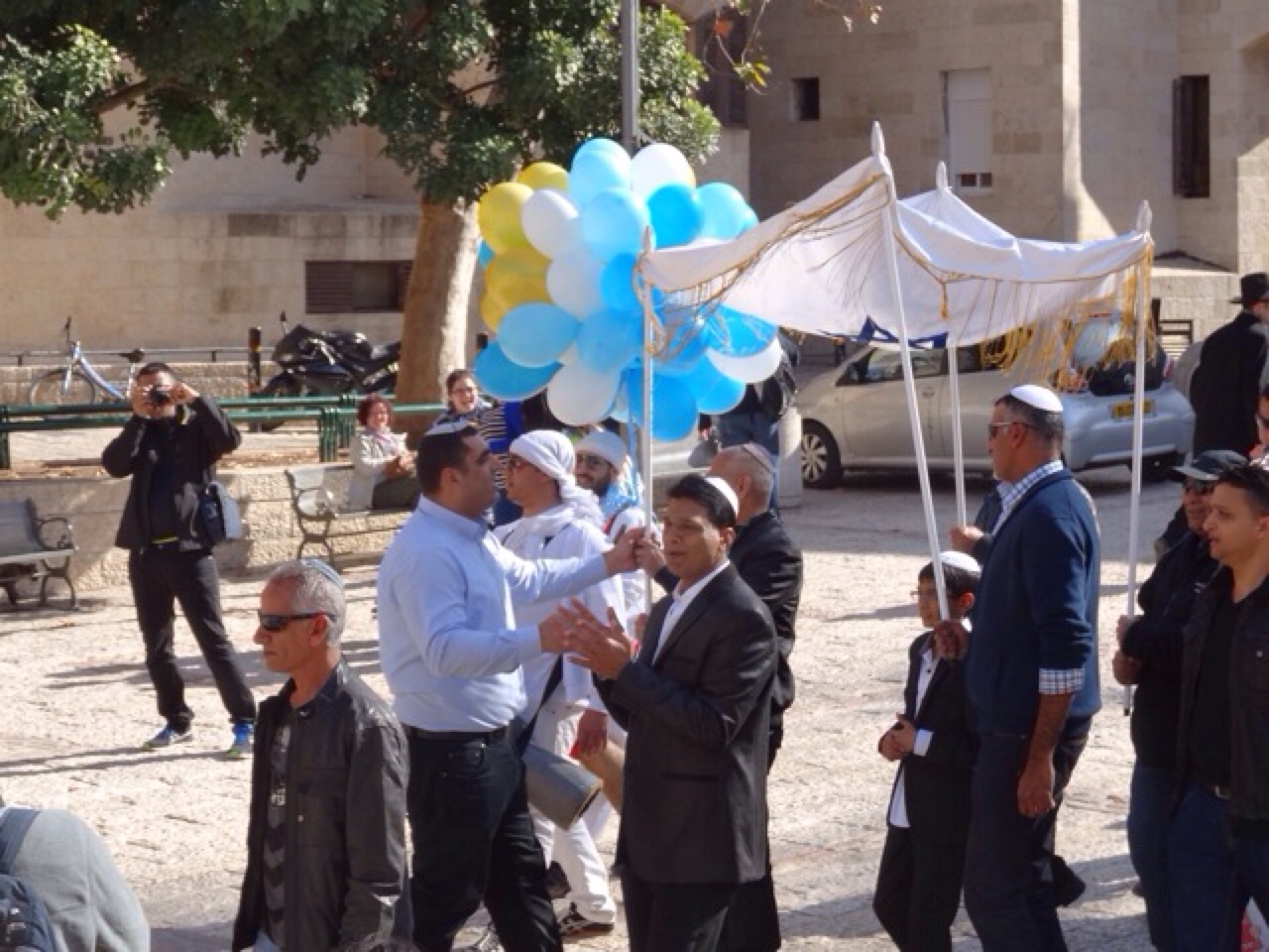 Bah Mitzvah Procession