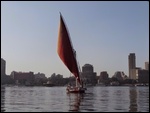 A Felucca On The Nile