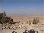 The Jordan Valley and Jericho from Mt Nebo