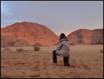 Sunset In The Desert