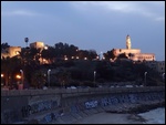 St Peters and Old Jaffa At Twilight