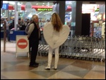 An Angel At The Tel Aviv Airport