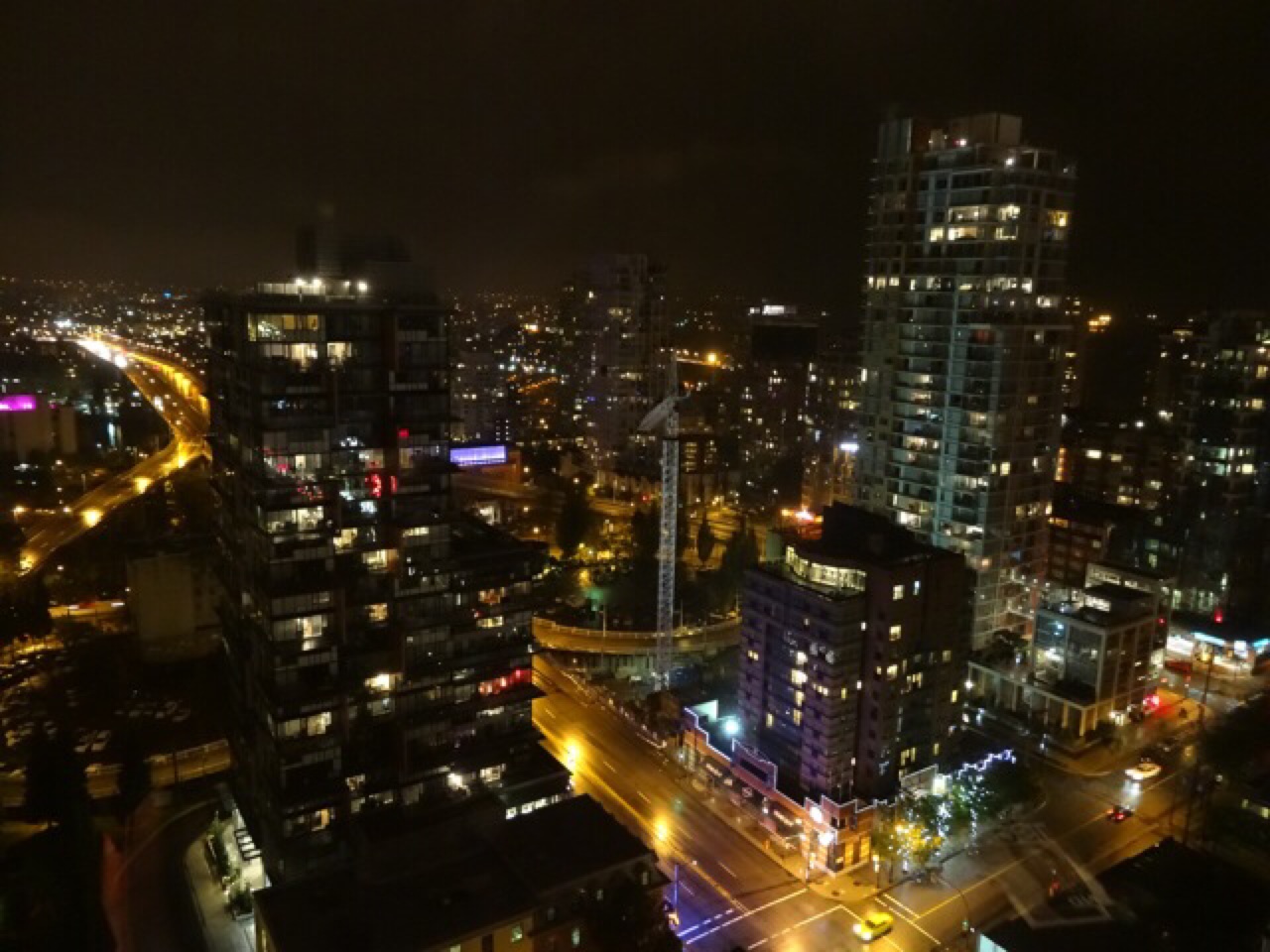 Evening From Our Apartment