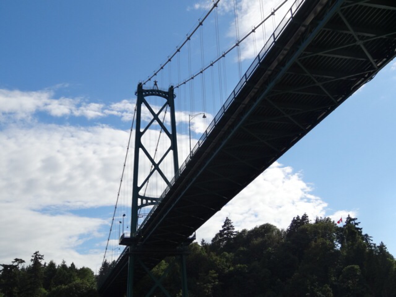 Under The Lions Gate Bridge