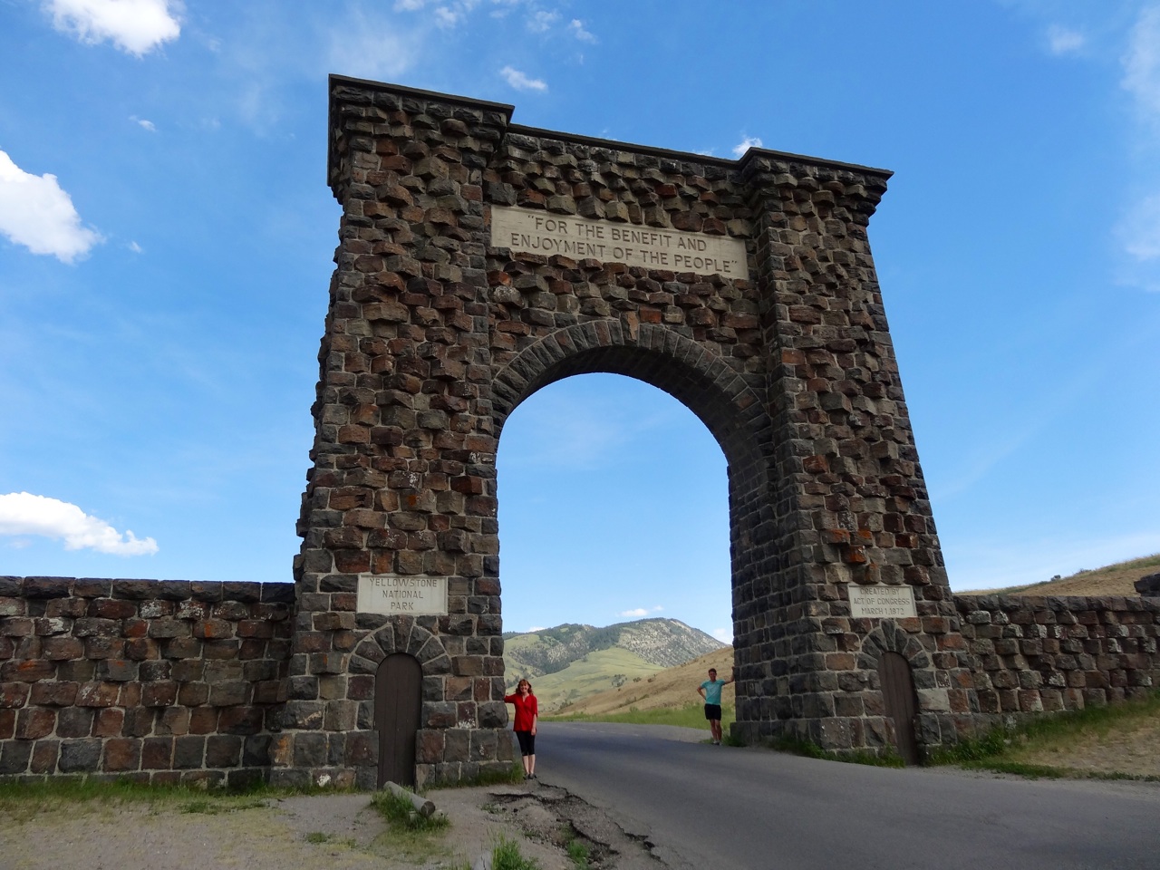 Yellowstone Park Gate