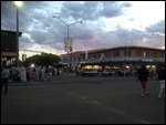 Sunset at the market