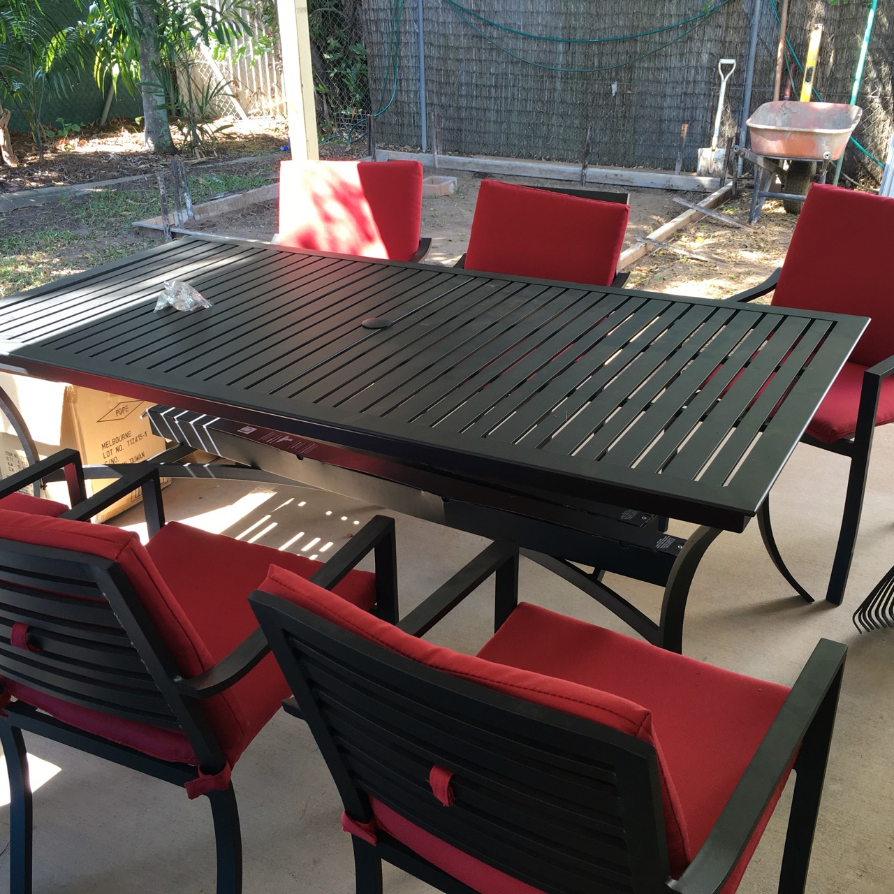 Outdoor Furniture Arrives