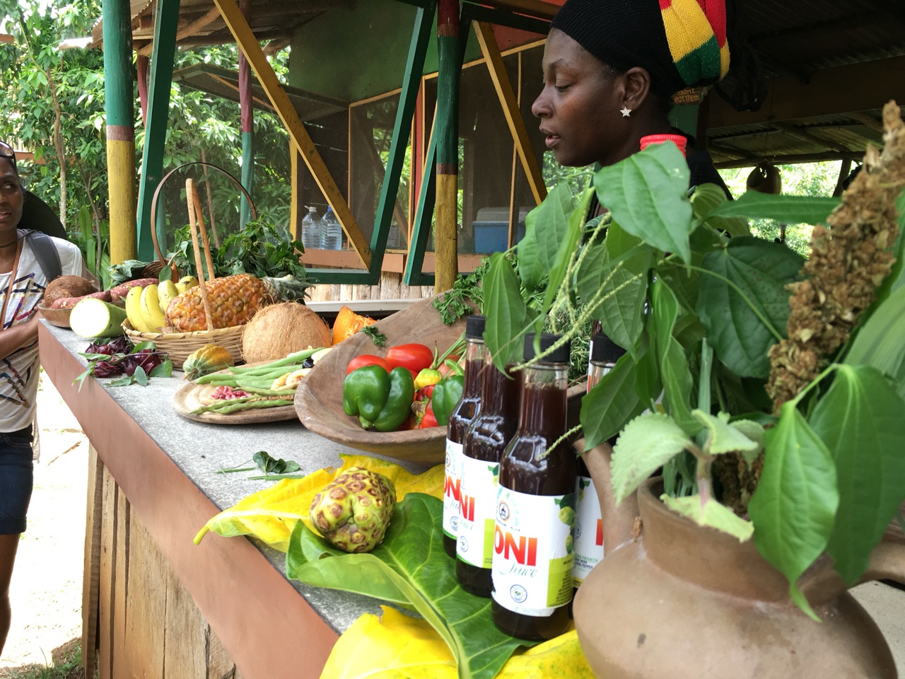 Rasta Lunch Being Made