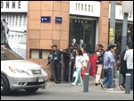 Riot Police on every corner