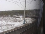 Our train near Irkutsk