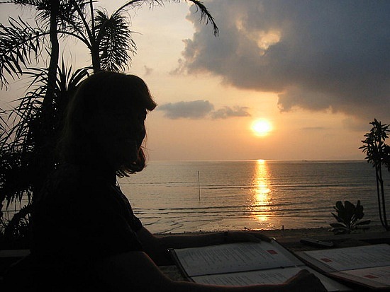 Romantic dinner in Koh Samui