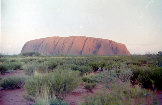 Sunset at Ayers Rock