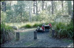 Our secluded campsite